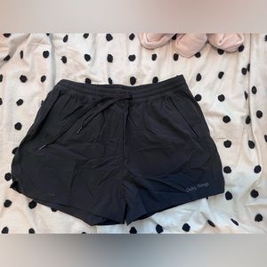 Black outdoor voices shorts
